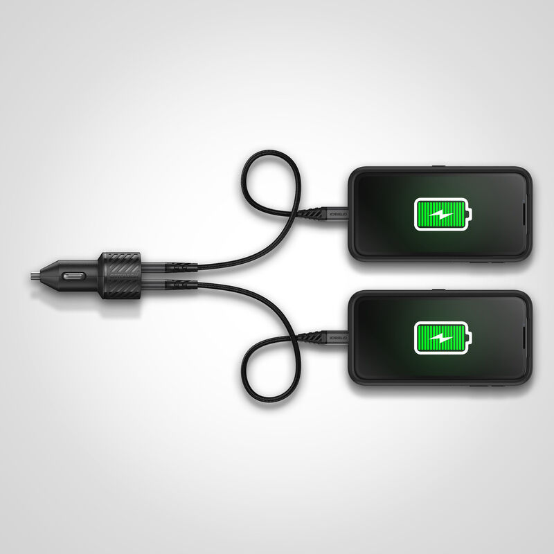 Chargeur de voiture Double Port USB-A - Premium