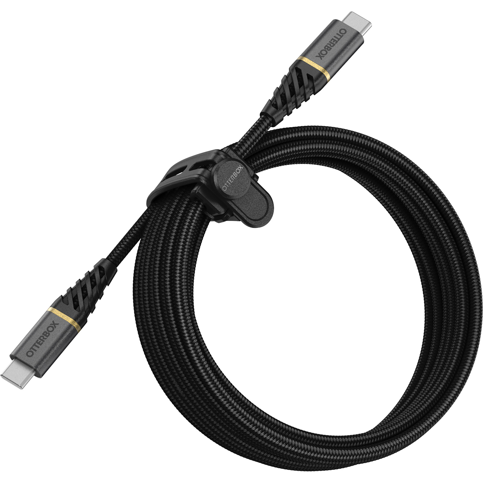 USB-C to USB-C Fast Charge Cable – Premium Glamour Black