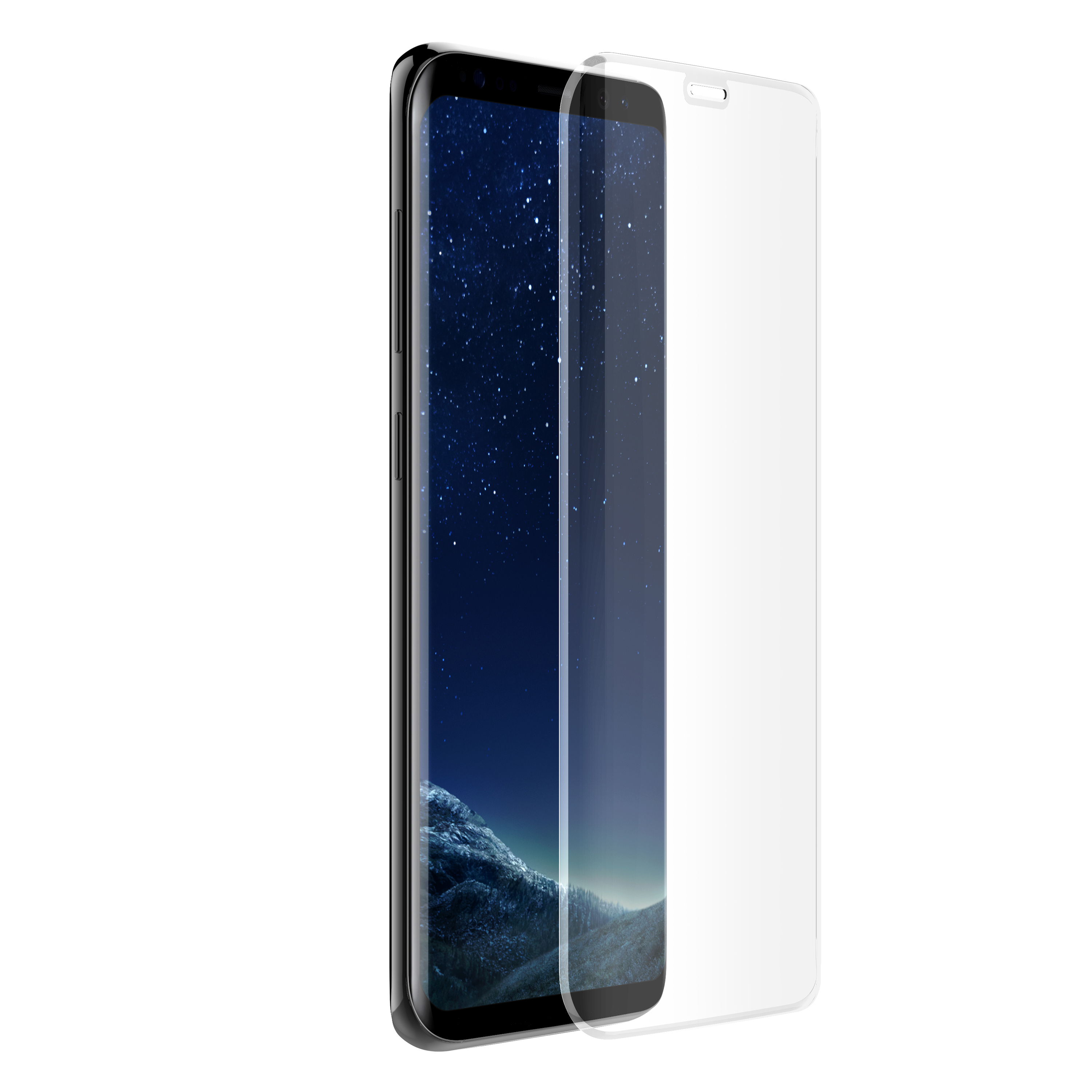 Alpha Glass Screen Protector for Galaxy S8+ Clear Screen