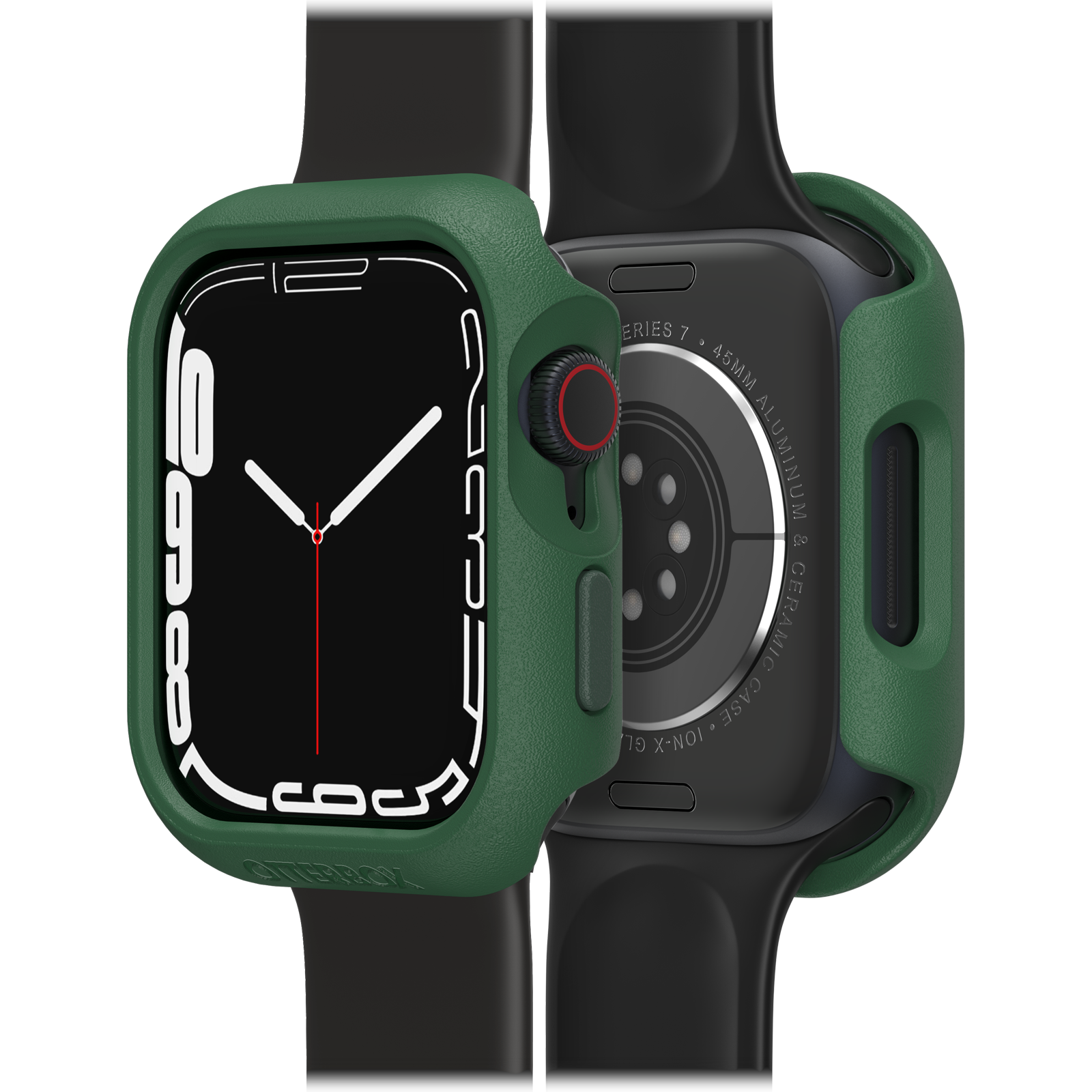 Watch Bumper pour Apple Watch Series 8/7 Green Envy