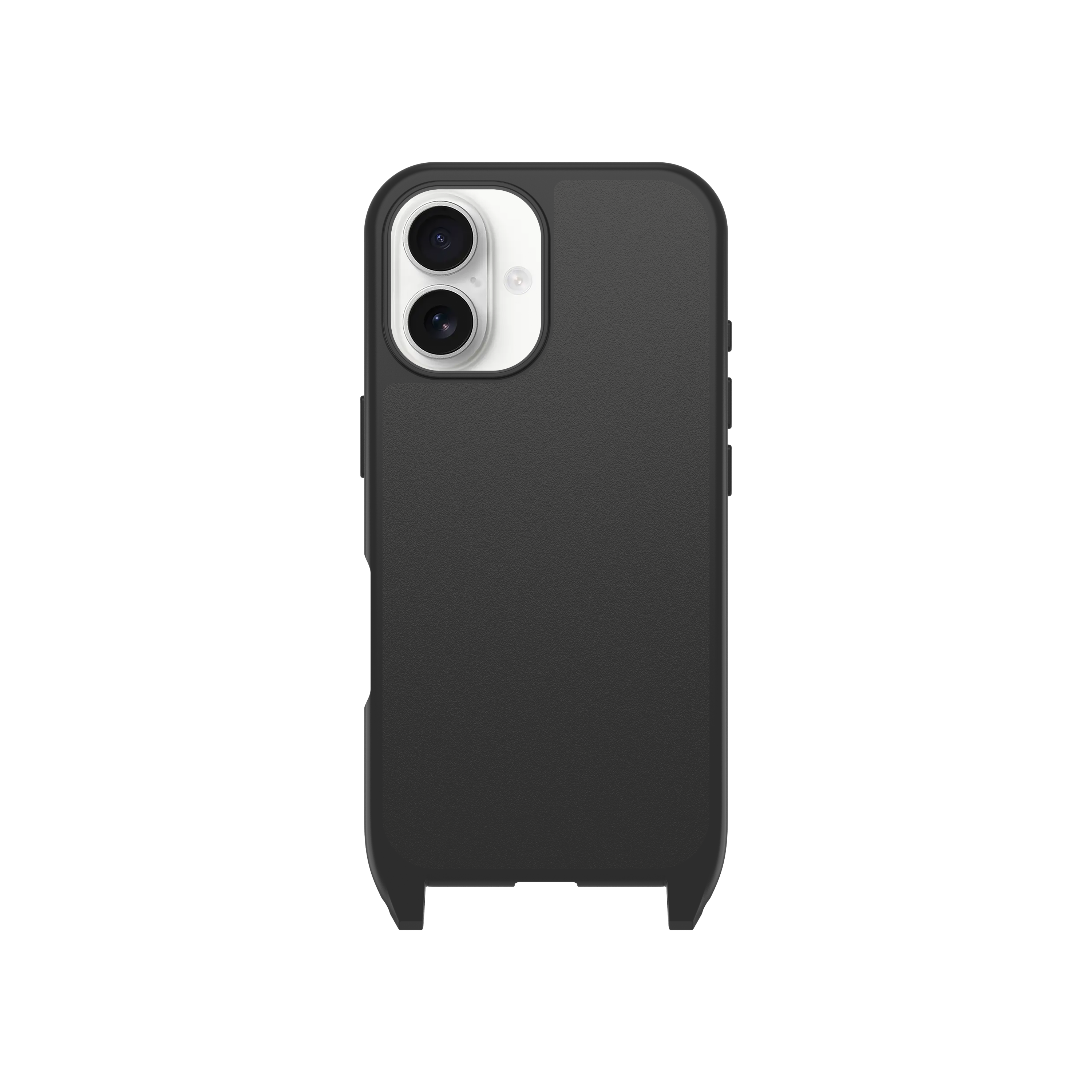 Coque iPhone 16 | React Series Necklace Magsafe Black