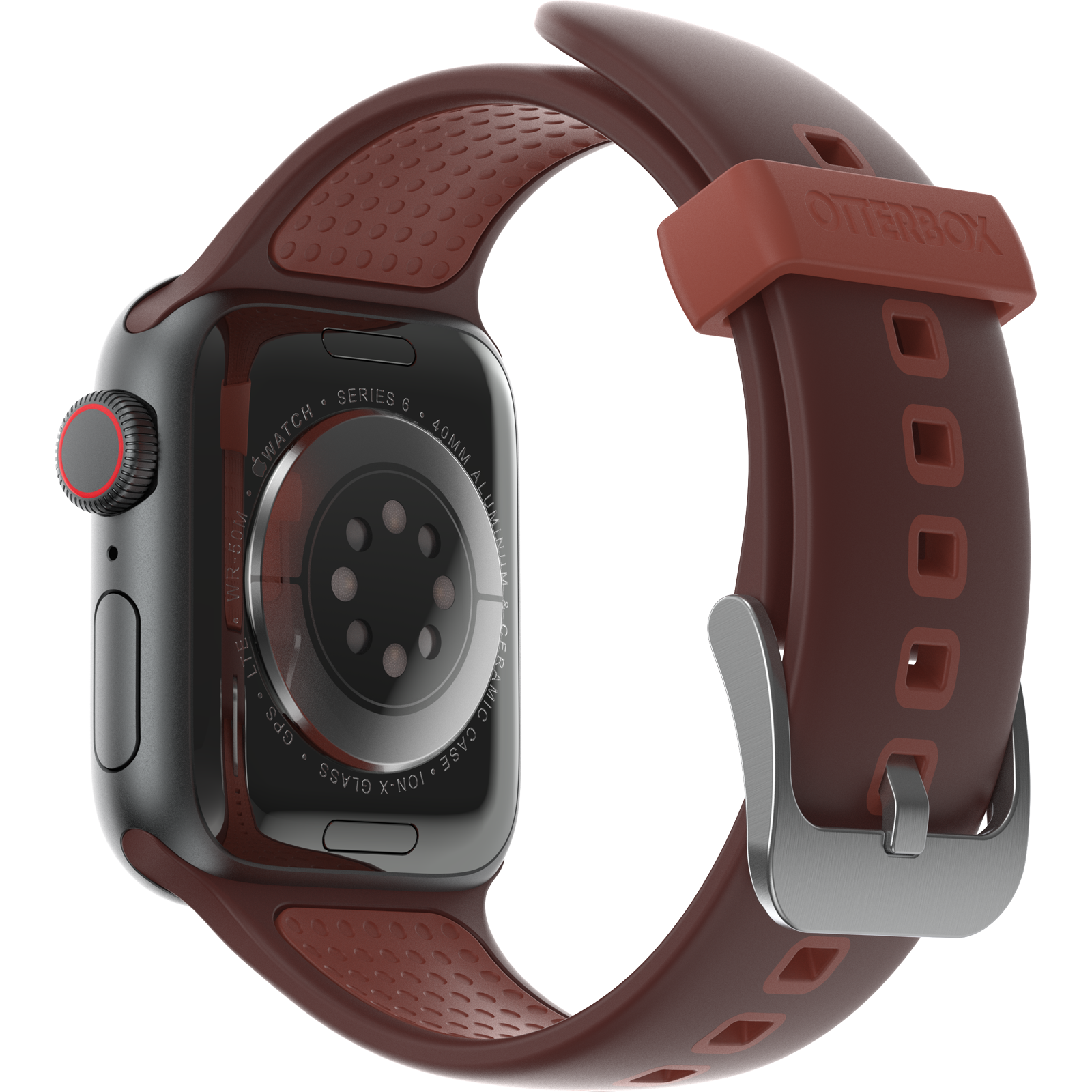 OtterBox Un braceletà porter partout pour Apple Watch (42/44mm) Brick Red