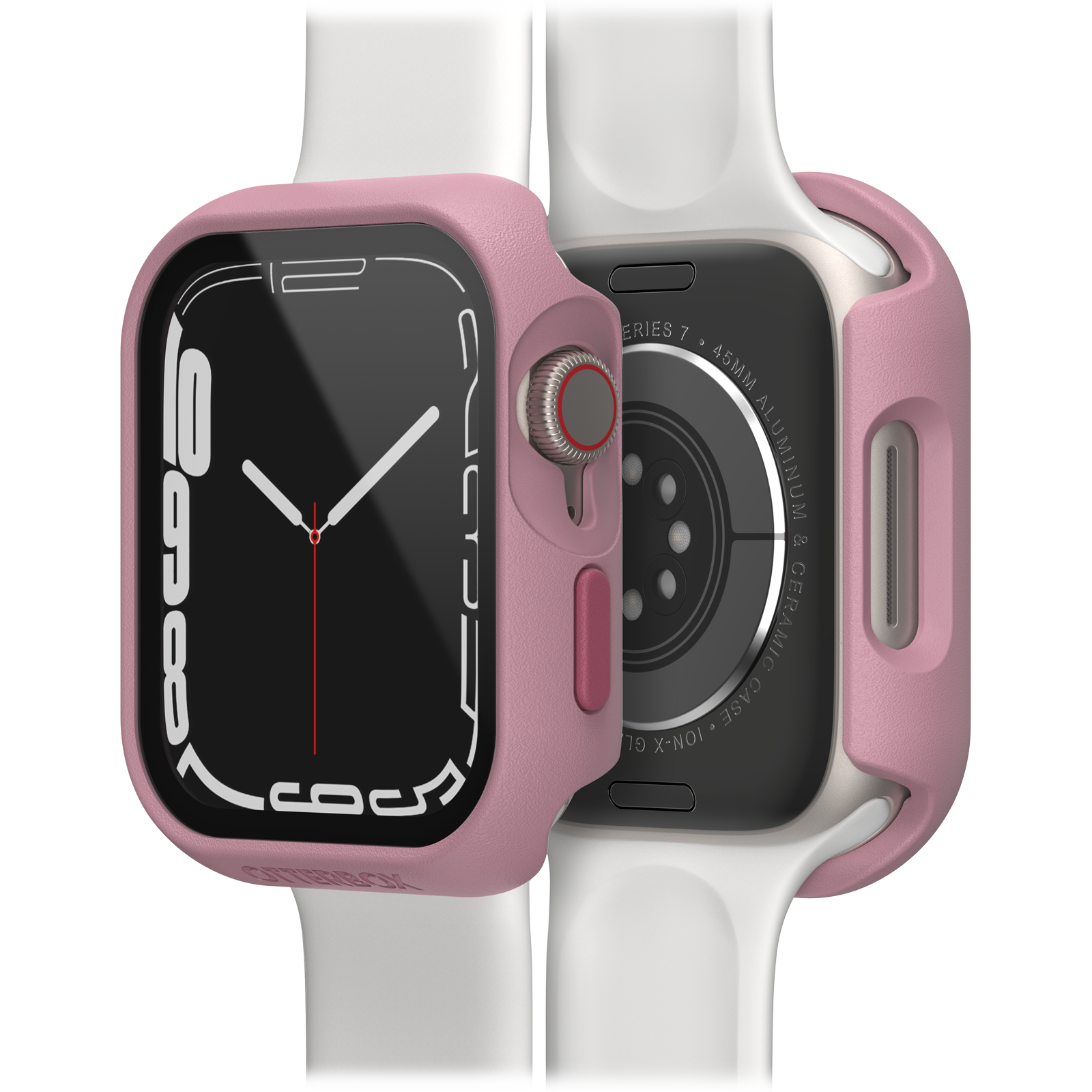 Apple Watch Series 8 et Apple Watch Series 7 Coque | Eclipse Coque Mauve Morganite