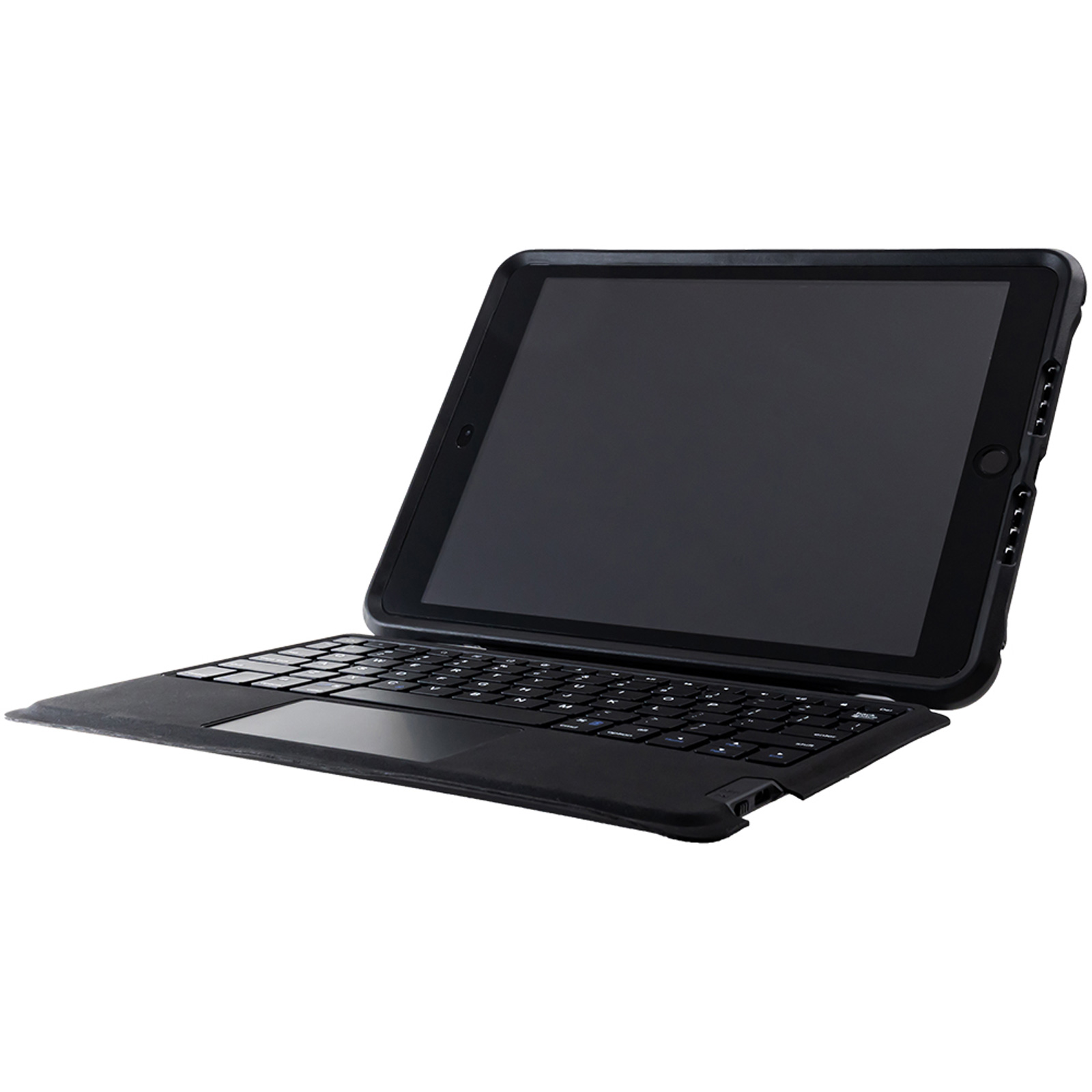 Clavier pour iPad 9e génération, clavier pour iPad 8e génération/7e  génération 10,2, pavé tactile intelligent, sans fil, amovible et avec  support