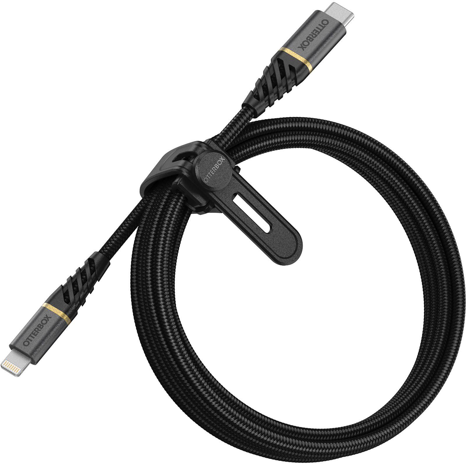 Lightning to USB-C Fast Charge Cable - Premium Glamour Black