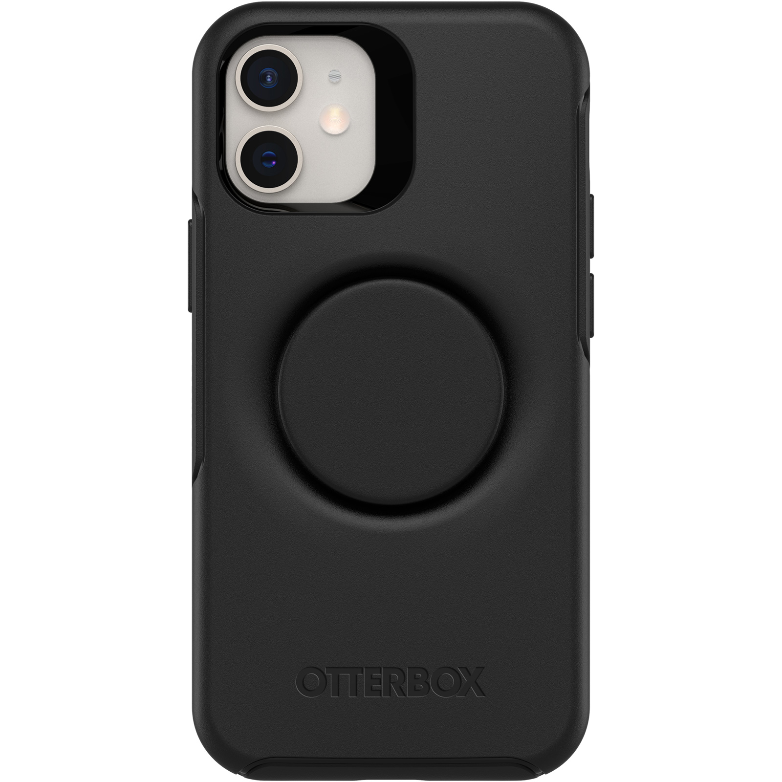 iPhone 12 mini Otter + Pop Symmetry Series Case Black