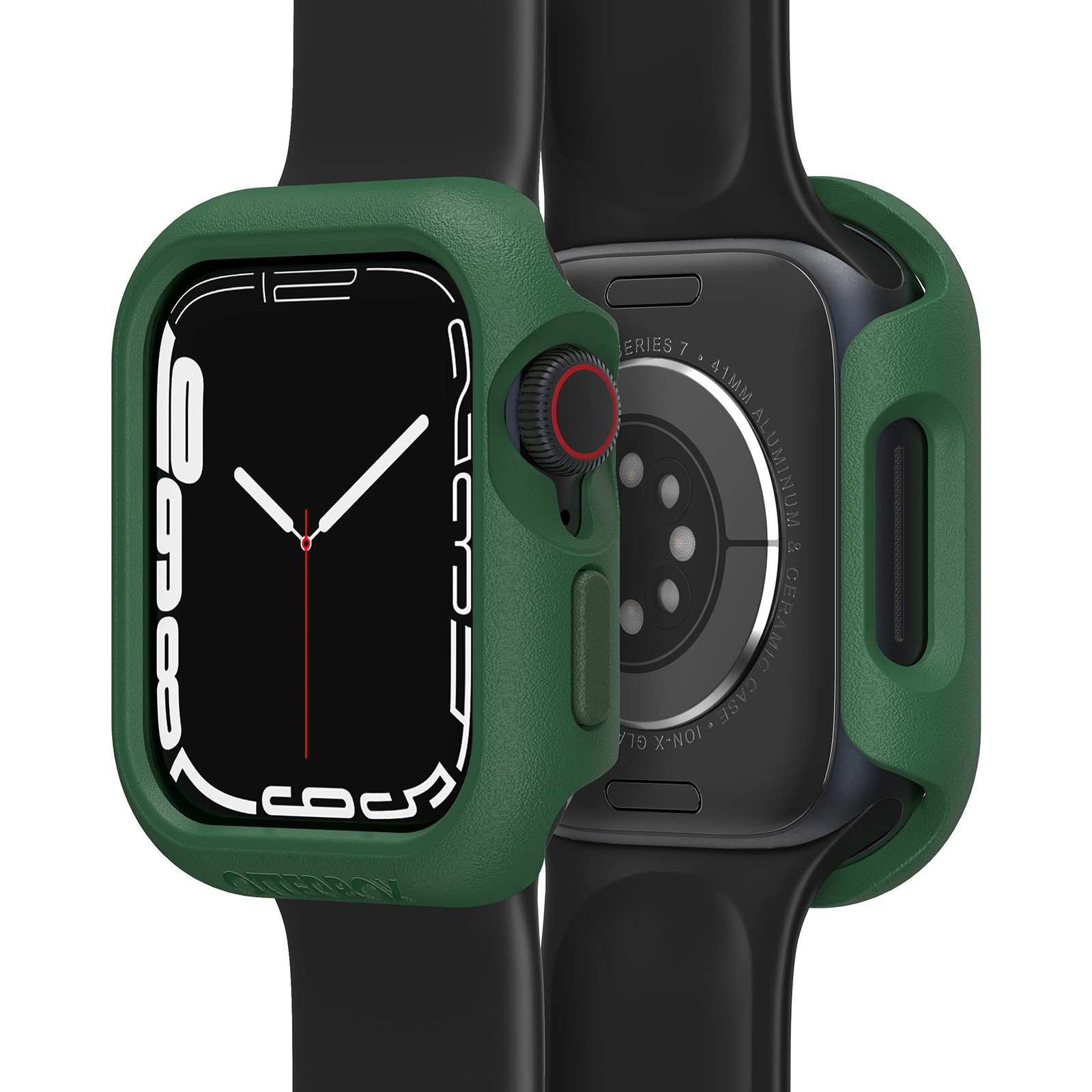 Watch Bumper pour Apple Watch Series 8/7 Green Envy