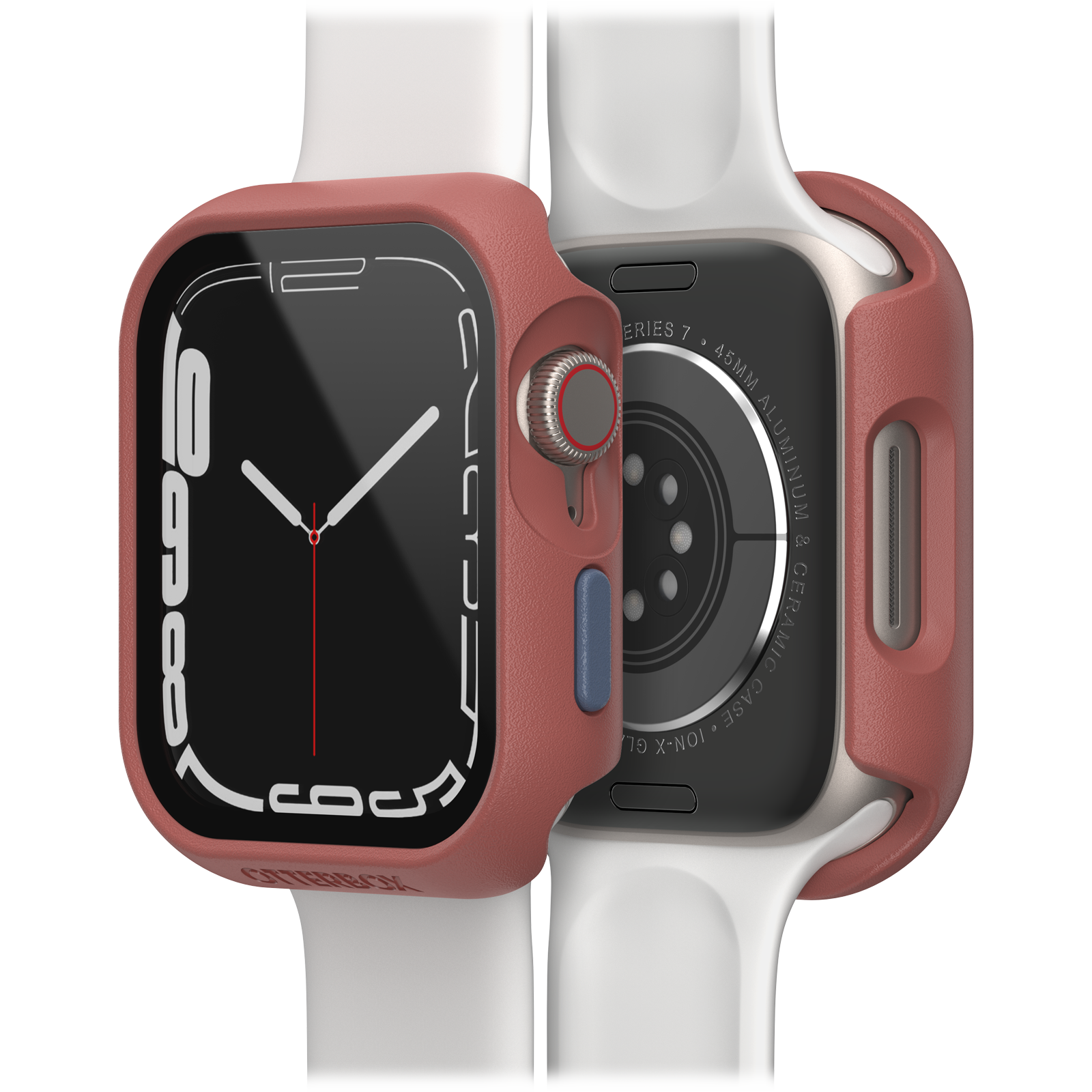 Apple Watch Series 8 et Apple Watch Series 7 Coque | Eclipse Coque Brick Red