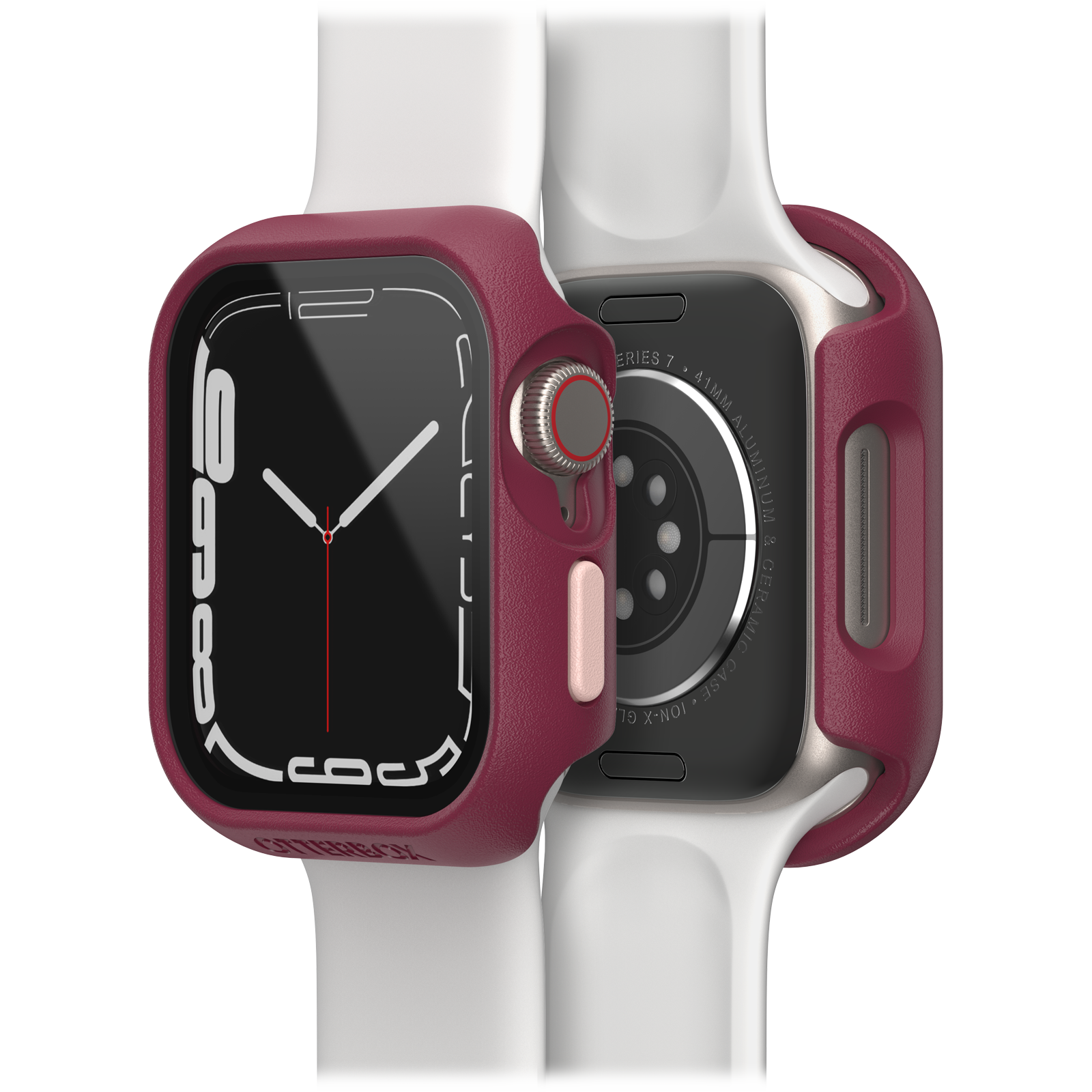 Apple Watch Series 8 et Apple Watch Series 7 Coque | Eclipse Coque Foxberry Pink