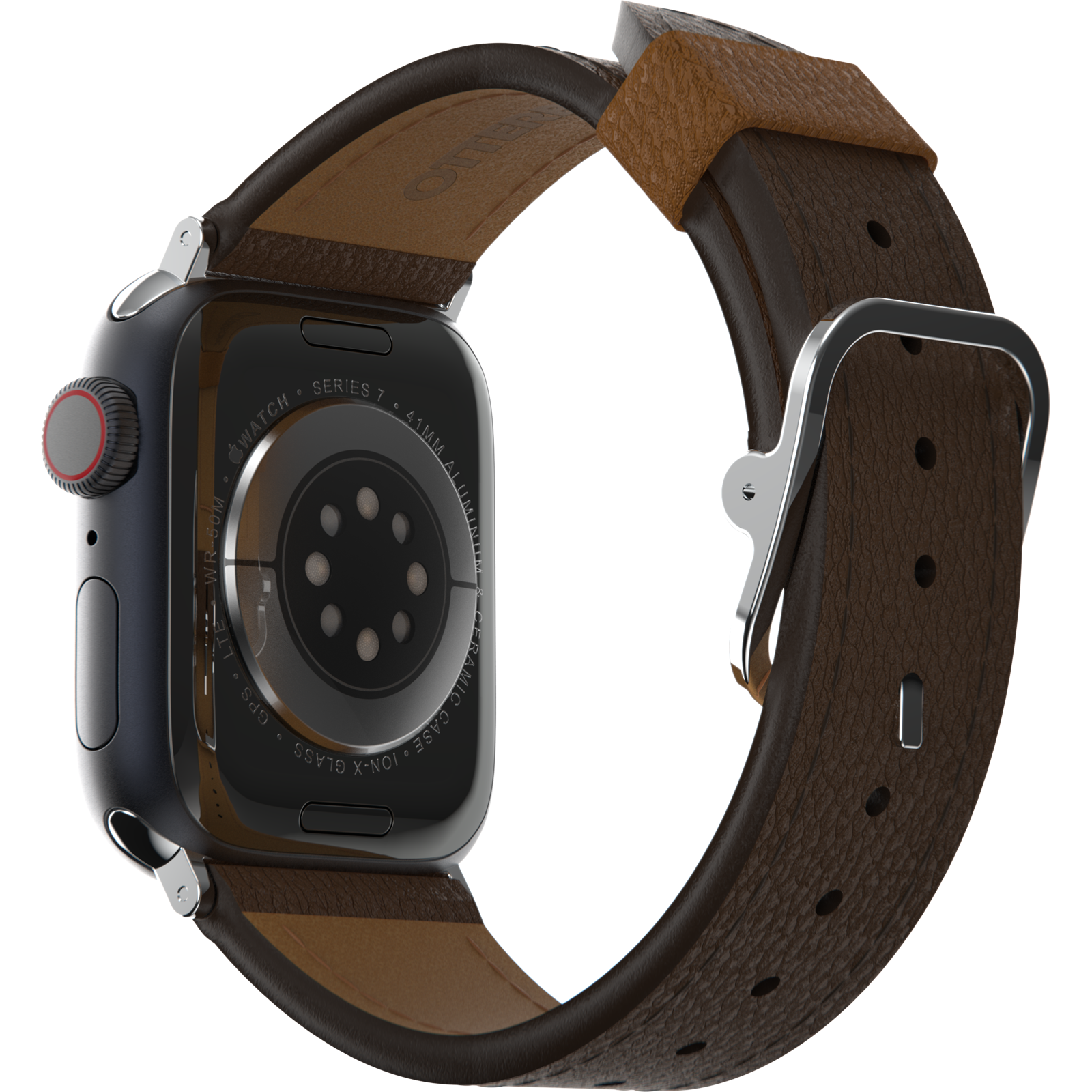 Apple Watch Band | Symmetry Cactus Leather Watch Band Rich Adobe