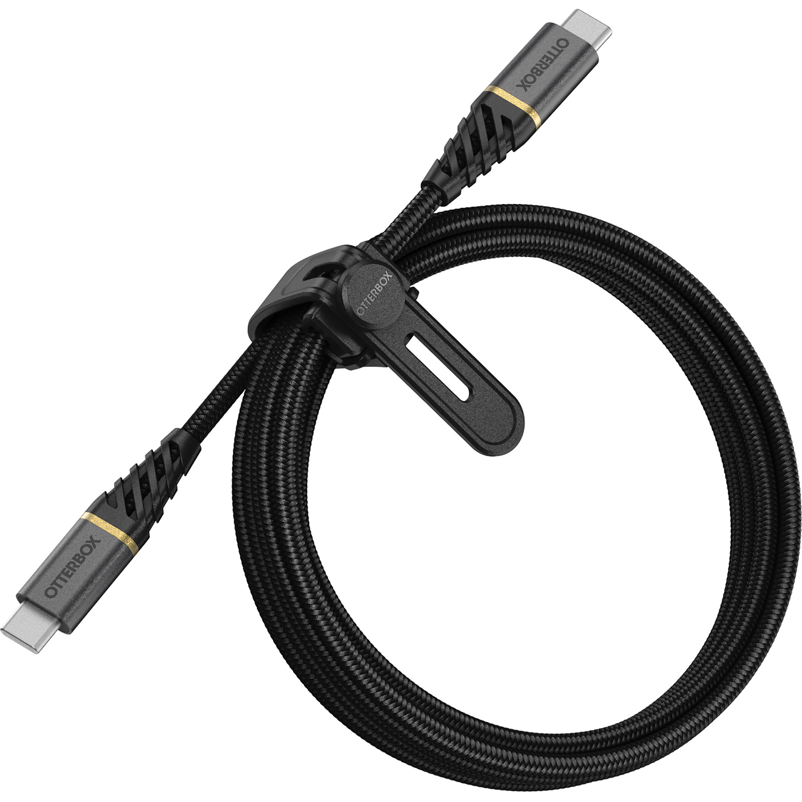USB-C to USB-C Fast Charge Cable – Premium Glamour Black