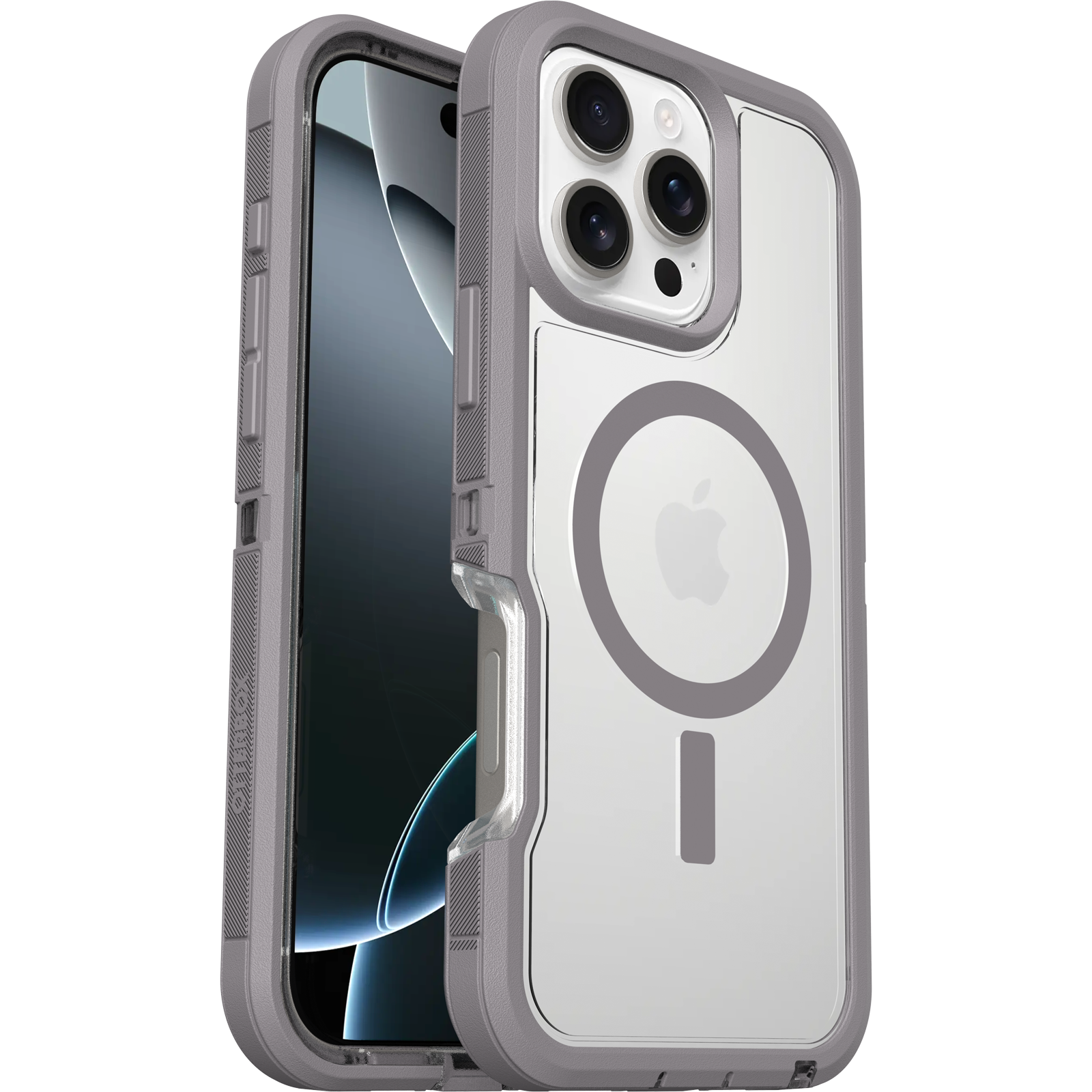 Coque iPhone 16 Pro Max | Defender Series XT pour MagSafe Snow Capped Clear