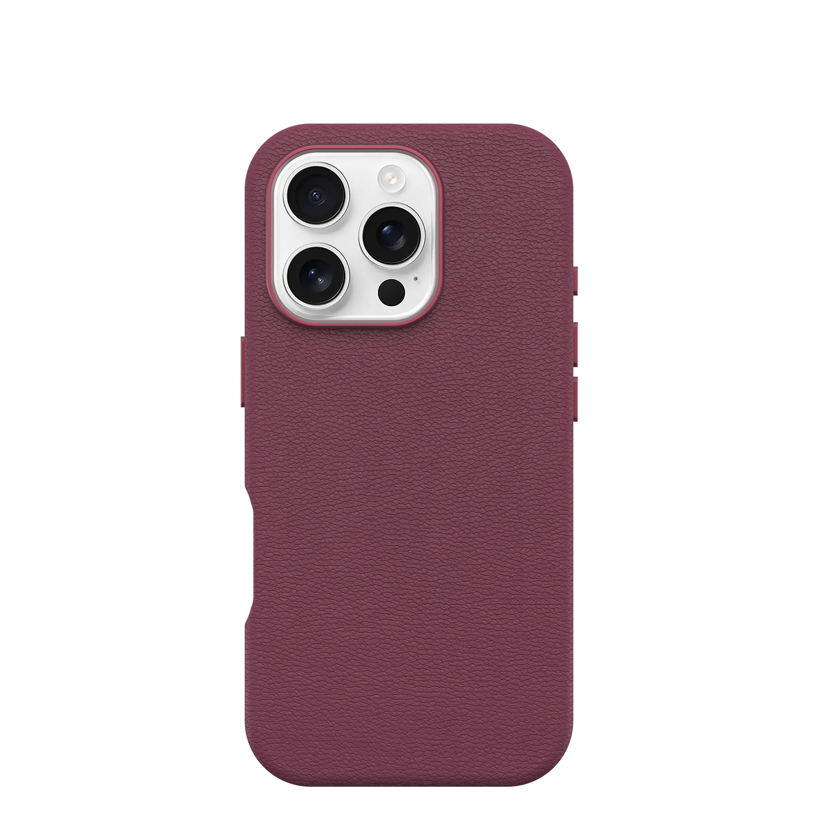 Coque iPhone 16 Pro | Symmetry Series Cactus Leather pour MagSafe Foxberry Pink