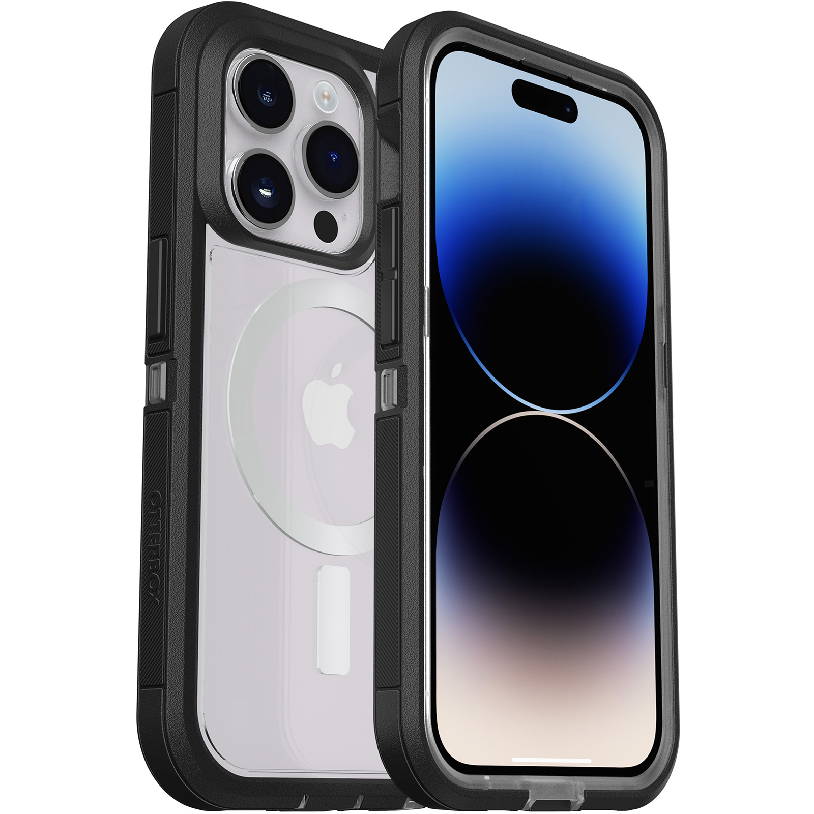 iPhone 14 Pro Coque | Defender Series XT Black Crystal
