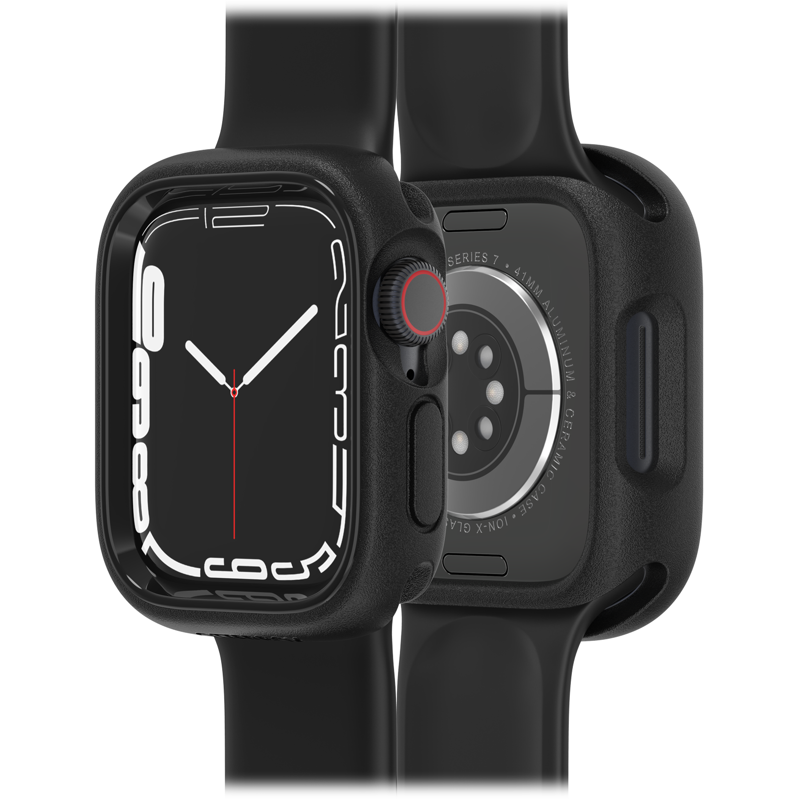 Apple Watch Series 8/7 Coque | EXO EDGE Black