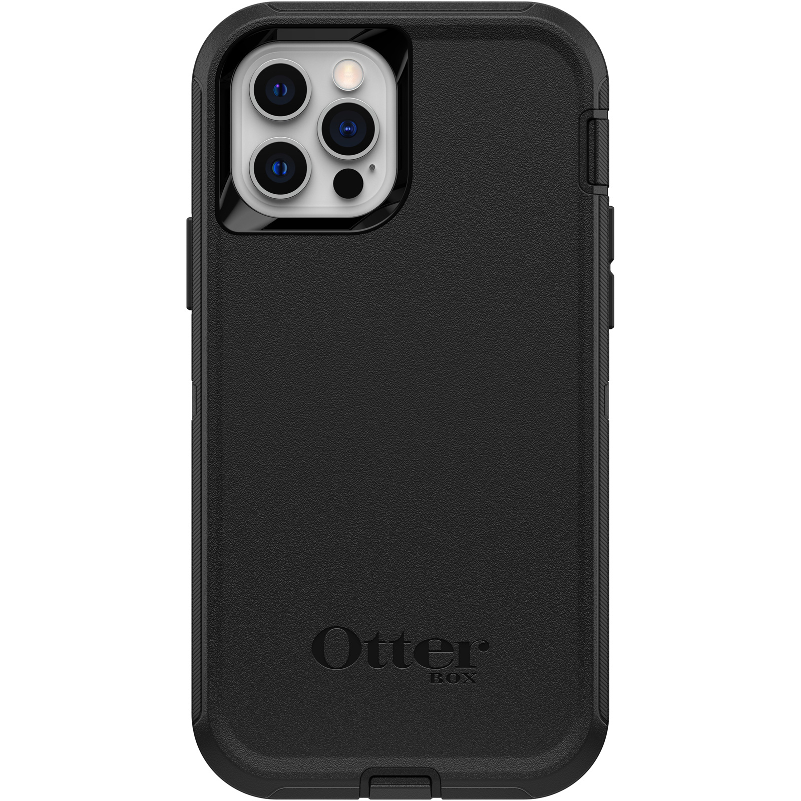 iPhone 12 and iPhone 12 Pro Defender Series Case Black
