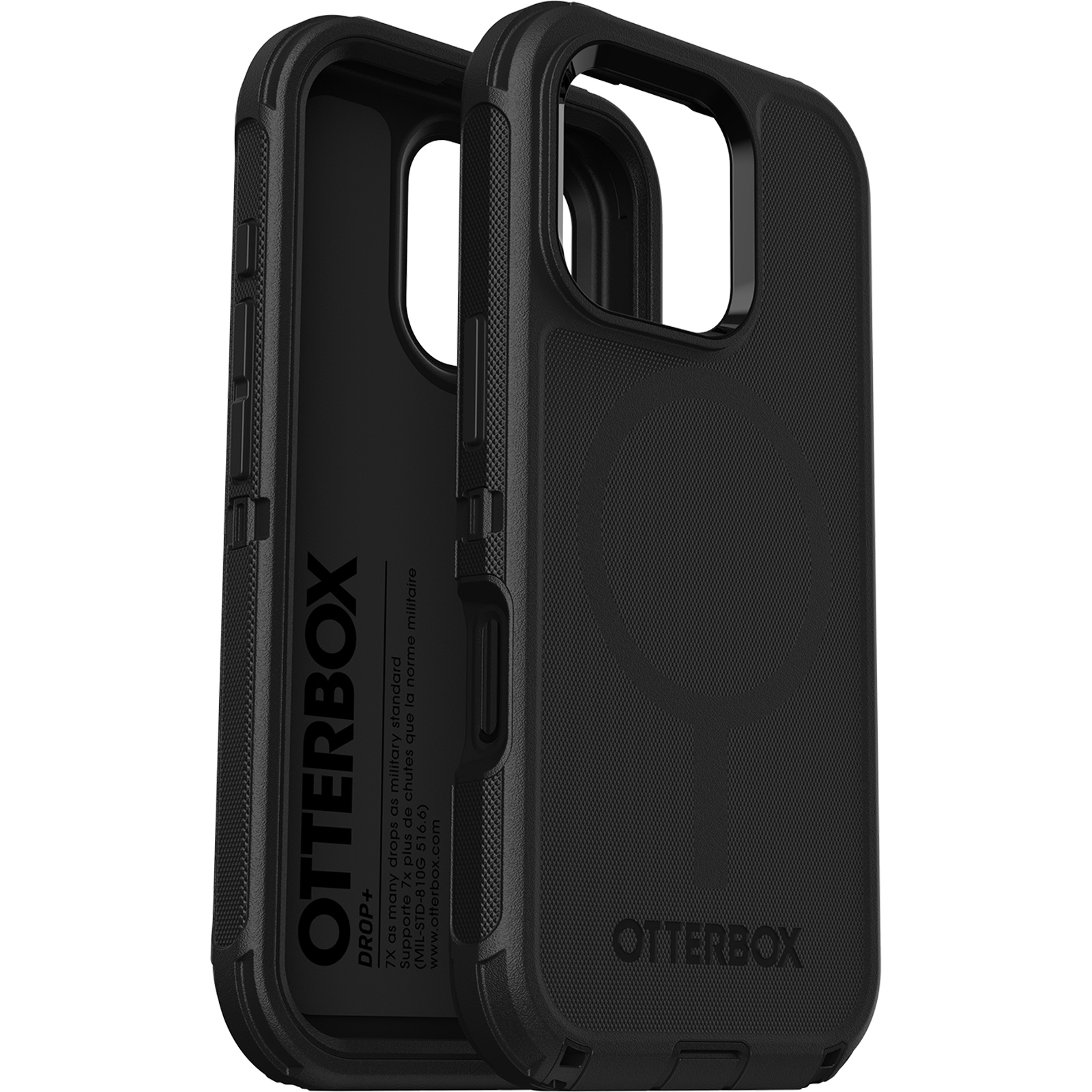 Coque iPhone 16 Pro | Defender Series pour MagSafe avec Camera Control Black